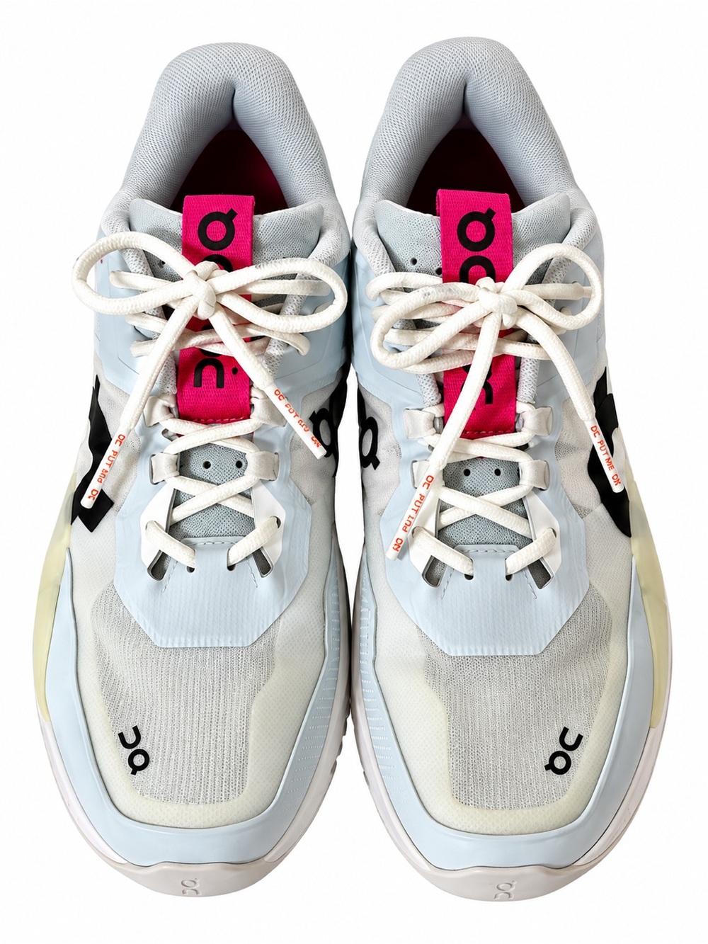 On The Roger Pro Men’s Tennis Shoes White Pink Black Size 11 EU 45